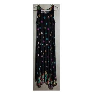 Reborn Floral Maxi Dress  Long Size M